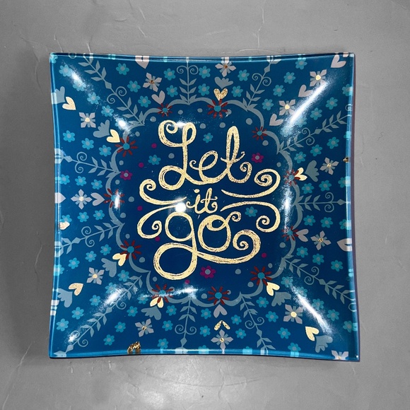 "Let it Go" Small Trinket Dish - Picture 1 of 4